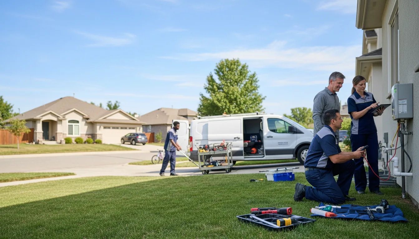 Tankless water heater service in High Island, TX